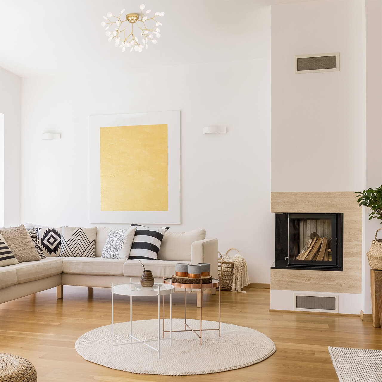 Потолочная люстра Bogates Foglia 543