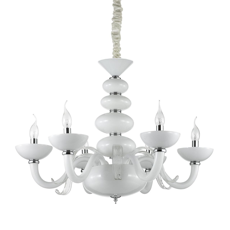 Подвесная люстра Ideal Lux Praga SP6 132112