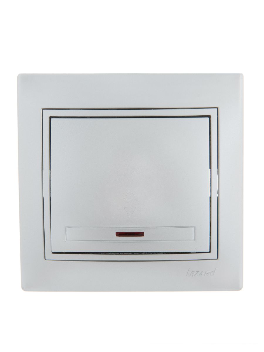 Выключатель проходной с подсветкой Lezard Mira 701-1010-114