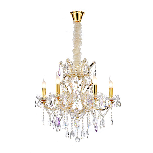 Подвесная люстра Lumien Hall Violet LH0010/6P-SGD-PP