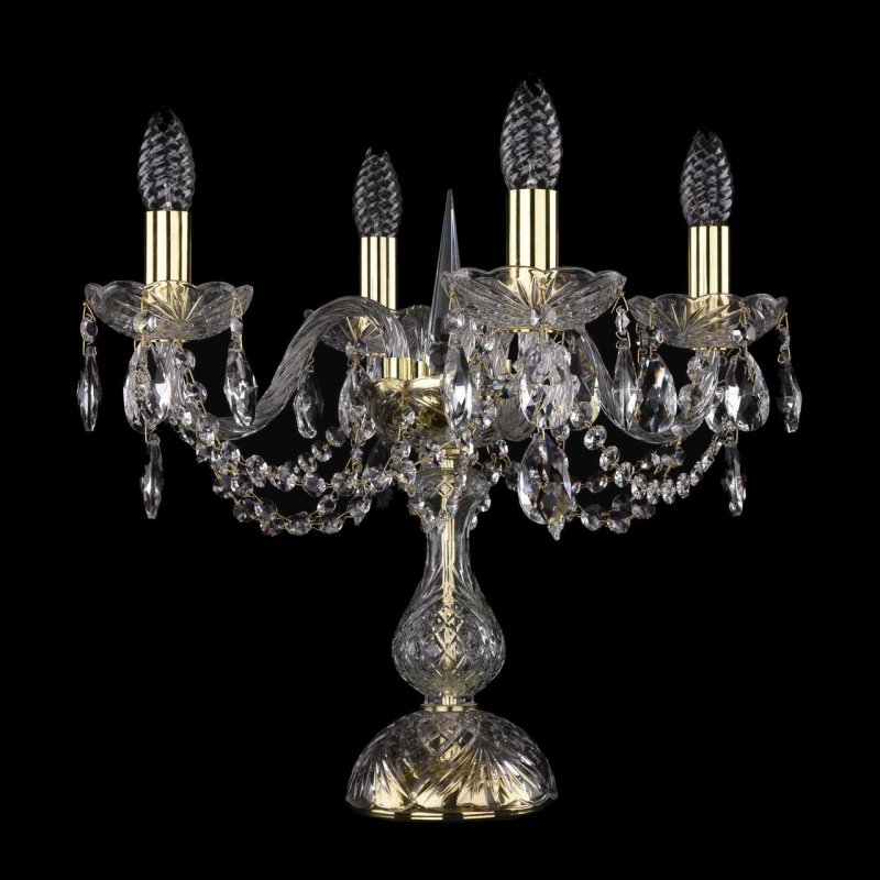 Настольная лампа Bohemia Ivele 1402L/4/141-39/G