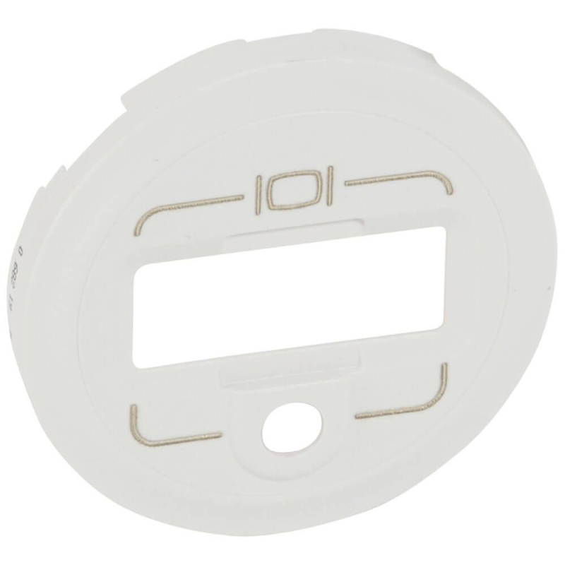 Лицевая панель Legrand Celiane розетки HD+J3.5 белая 068219