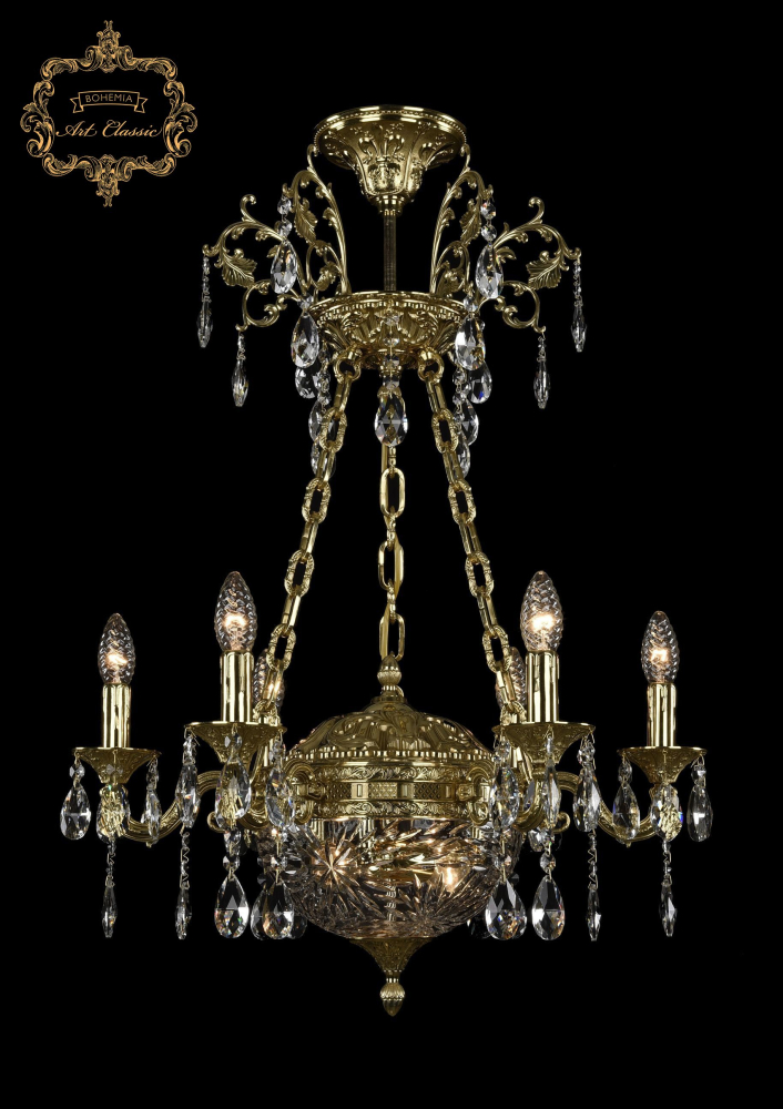 Подвесная люстра Art Classic 31.51.6.CK125SP.250SP.G.Sp.Clear.1A