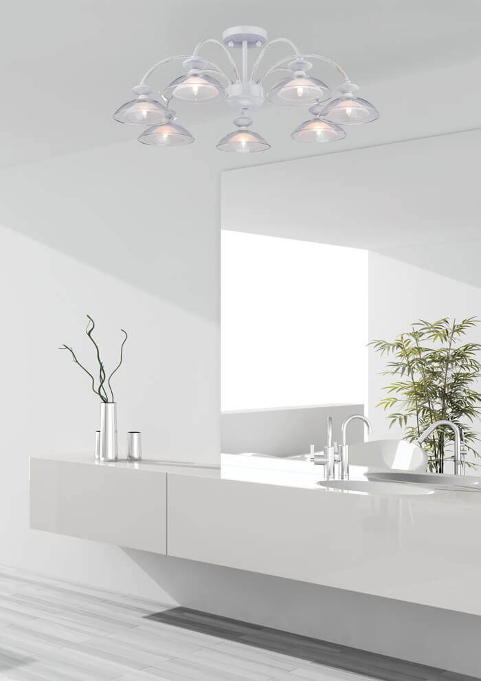 Люстра на штанге Arti Lampadari Noventa E 1.1.7 W