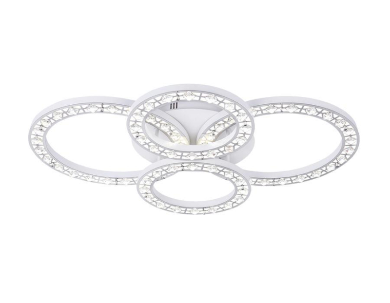 Потолочная светодиодная люстра Ambrella Light Acrylica Ice FA163