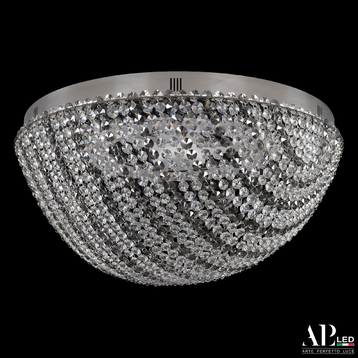 Потолочная люстра Arte Perfetto Luce Sicilia SH501.2.50.R.LED-DIM.Ni.Clear.731
