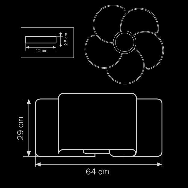 Потолочная люстра Lightstar Pittore 811054