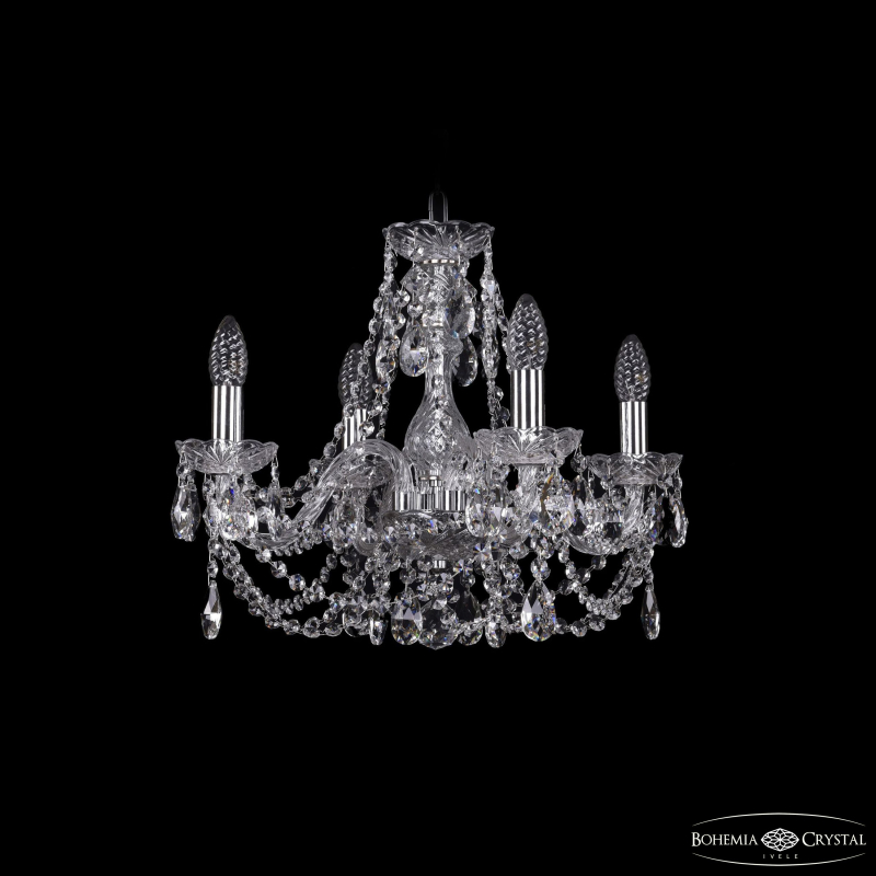Подвесная люстра Bohemia Ivele Crystal 1406/4/160 Ni