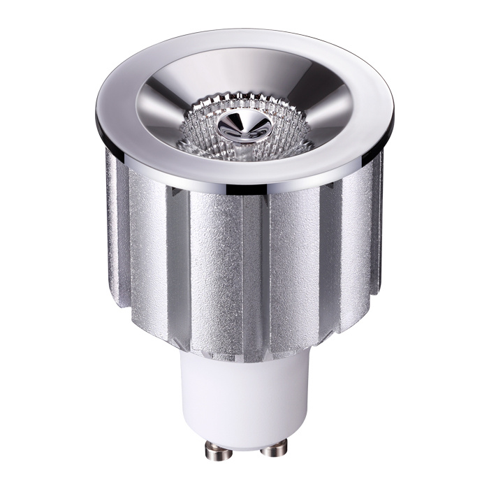 Лампа светодиодная декоративная Novotech GU10 7W хром 358237