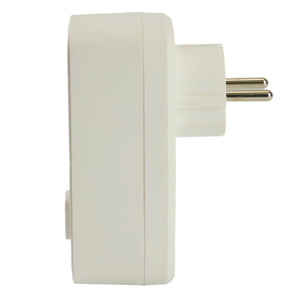 Сетевой фильтр 1-местный с/з с выключателем Stekker Nova HM81-11-2 50143