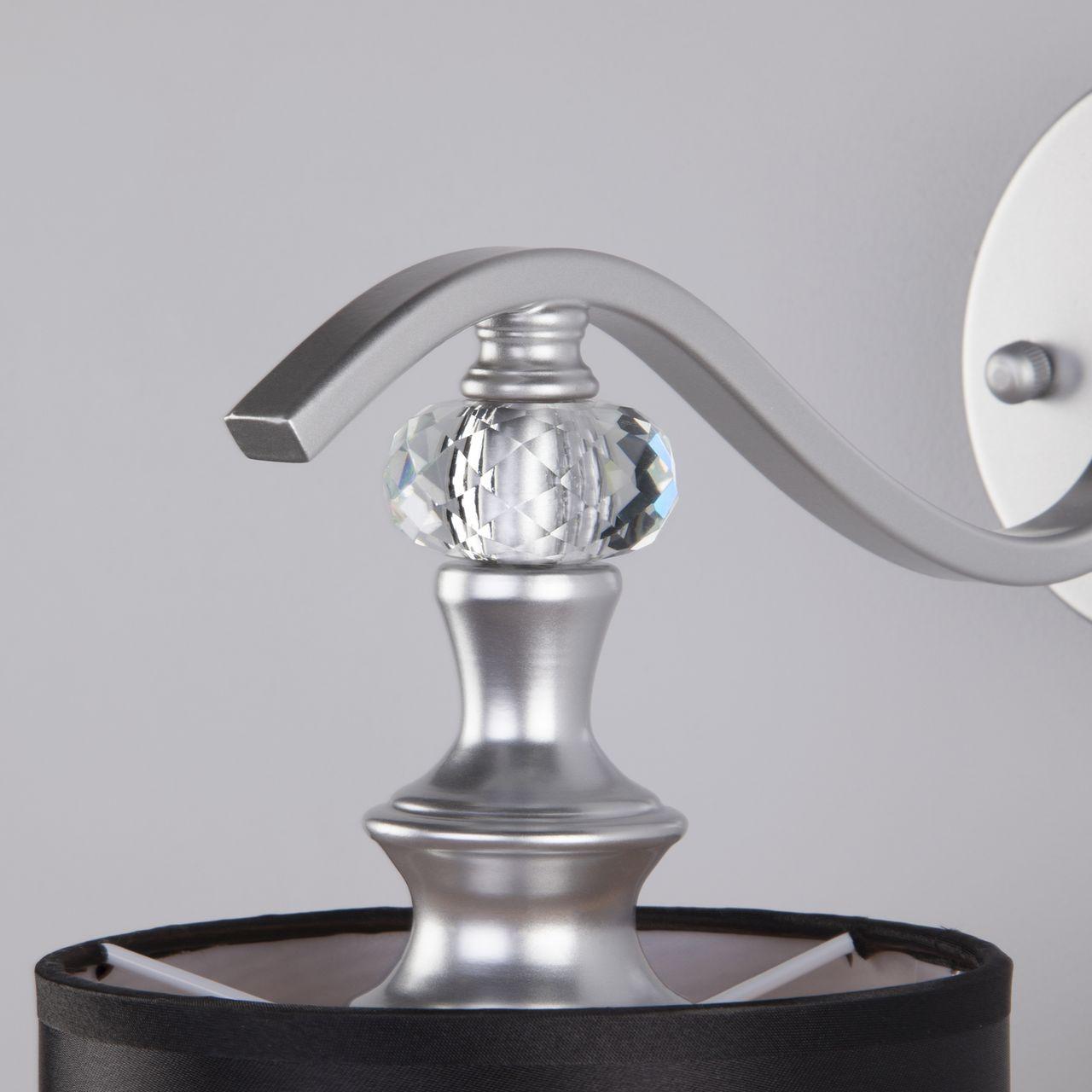 Бра Eurosvet Ofelia 60070/1 серебро