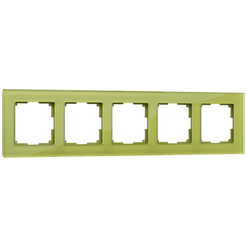 Рамка Werkel Favorit на 5 постов фисташковый WL01-Frame-05 4690389098697
