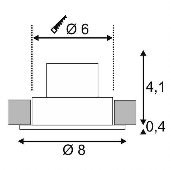 Уличный светодиодный светильник SLV Patta-I Round 114420