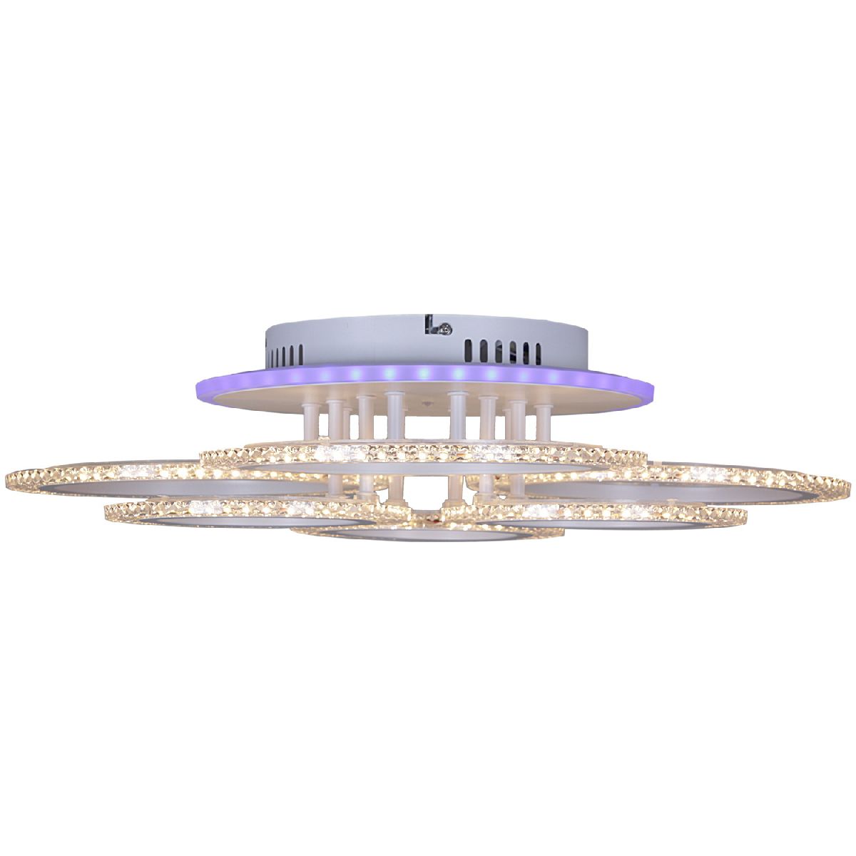 Потолочная люстра Reluce 08488-0.3-3+3CRGB WH(RGB)