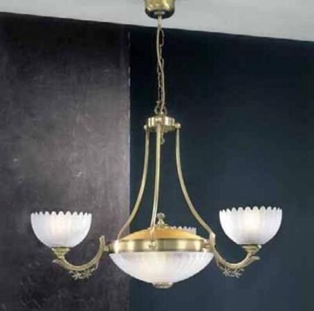 Подвесная люстра флористика Reccagni Angelo L 3030/3+2