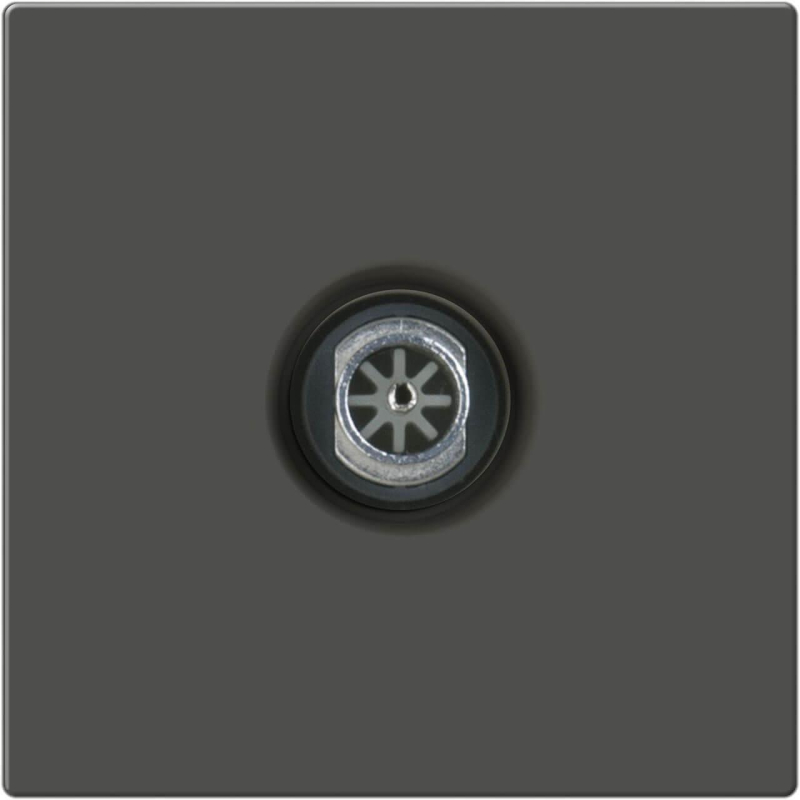 ТВ-розетка Werkel проходная серо-коричневый WL07-TV-2W 4690389073502