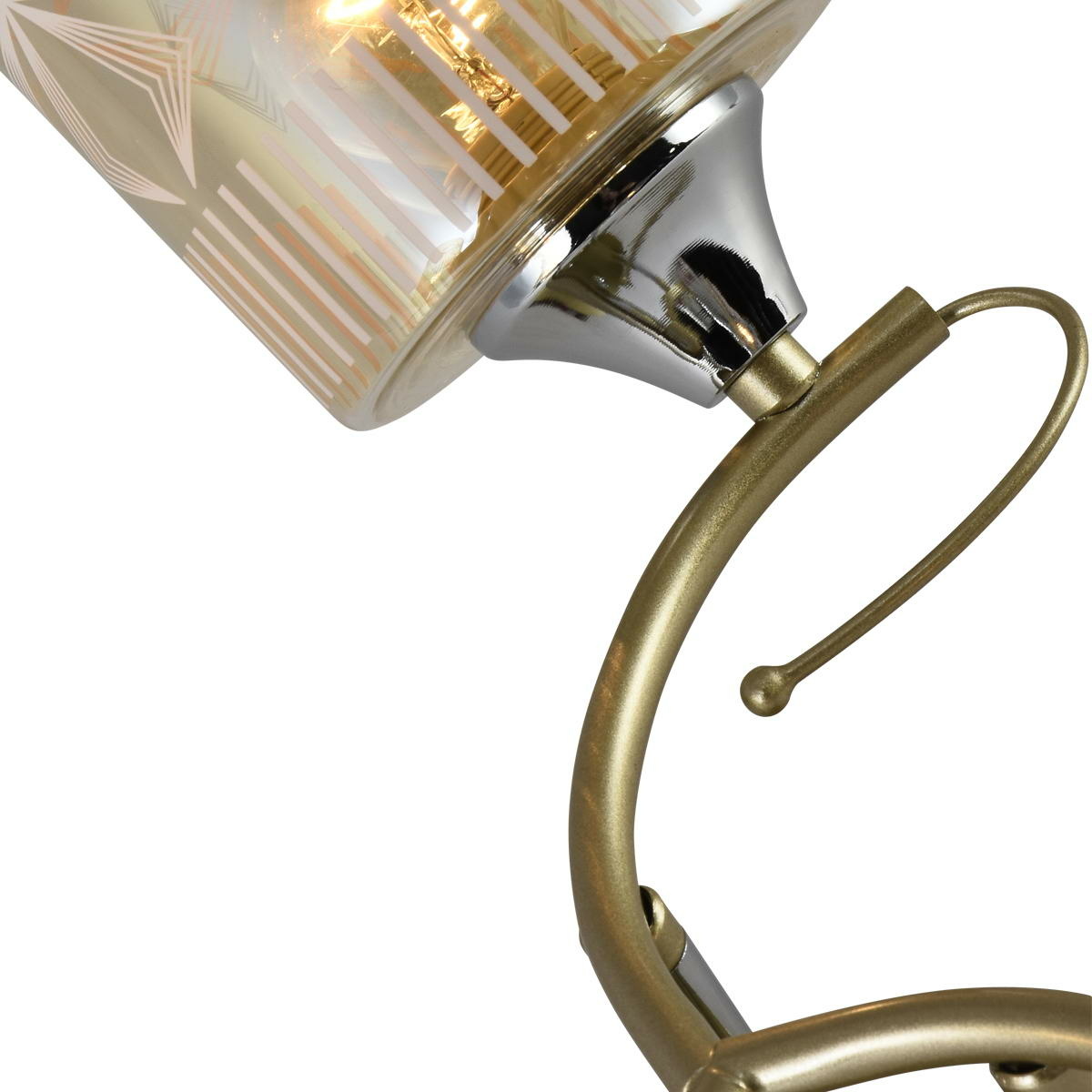 Люстра на штанге Reluce 11382-0.3-05B GOLD+CR