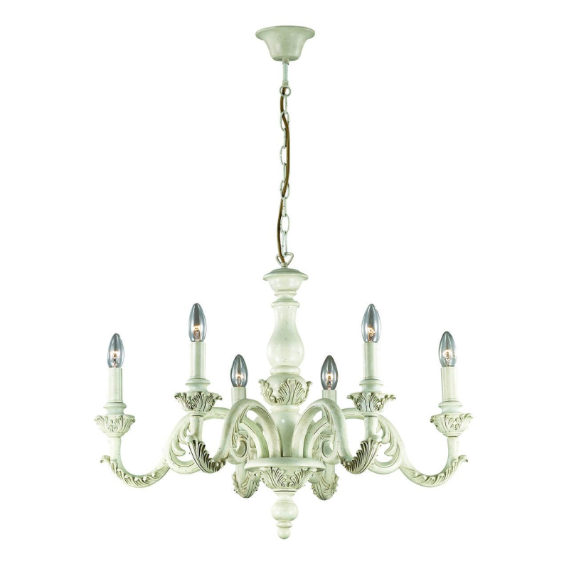 Подвесная люстра Ideal Lux Giglio SP6 Bianco 088570