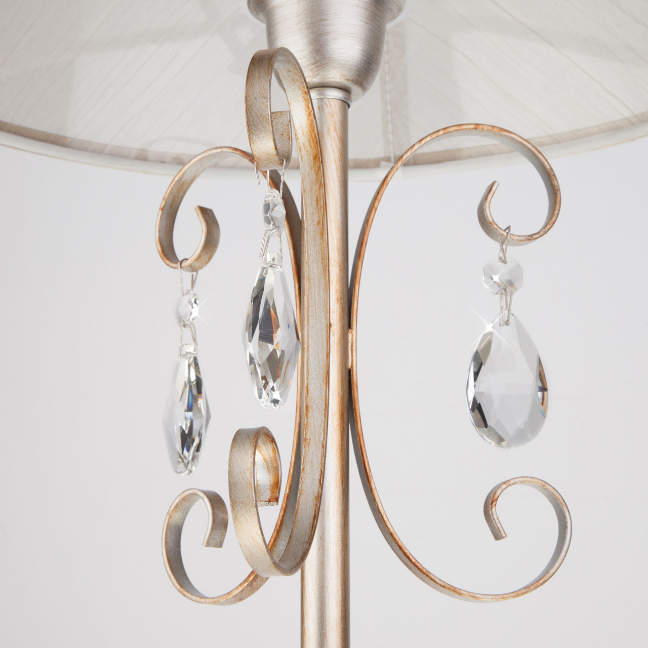 Торшер Eurosvet Liona 01052/1 серебро