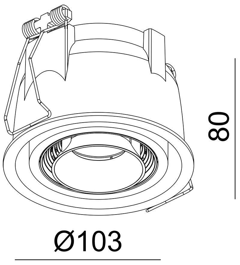 Встраиваемый спот Deko-Light Uni II Mini 565354