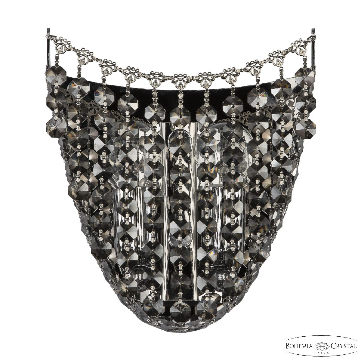 Настенный светильник Bohemia Ivele Crystal 77081B/19 Ni R721