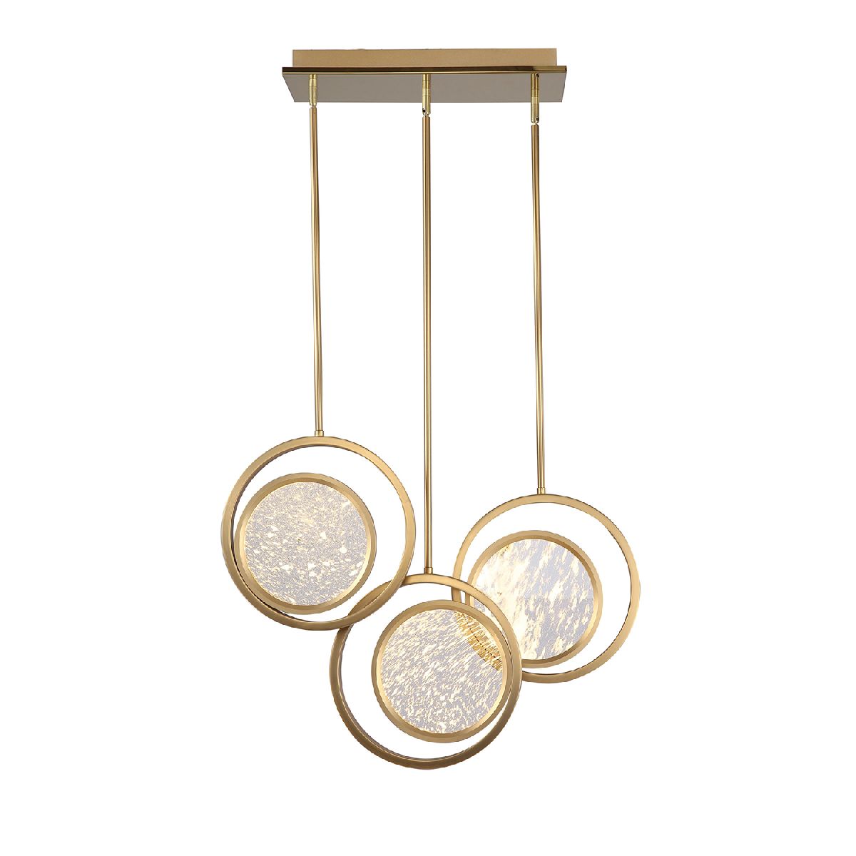 Подвесной светильник DeLight Collection Moon Light MD8700-3A brushed gold