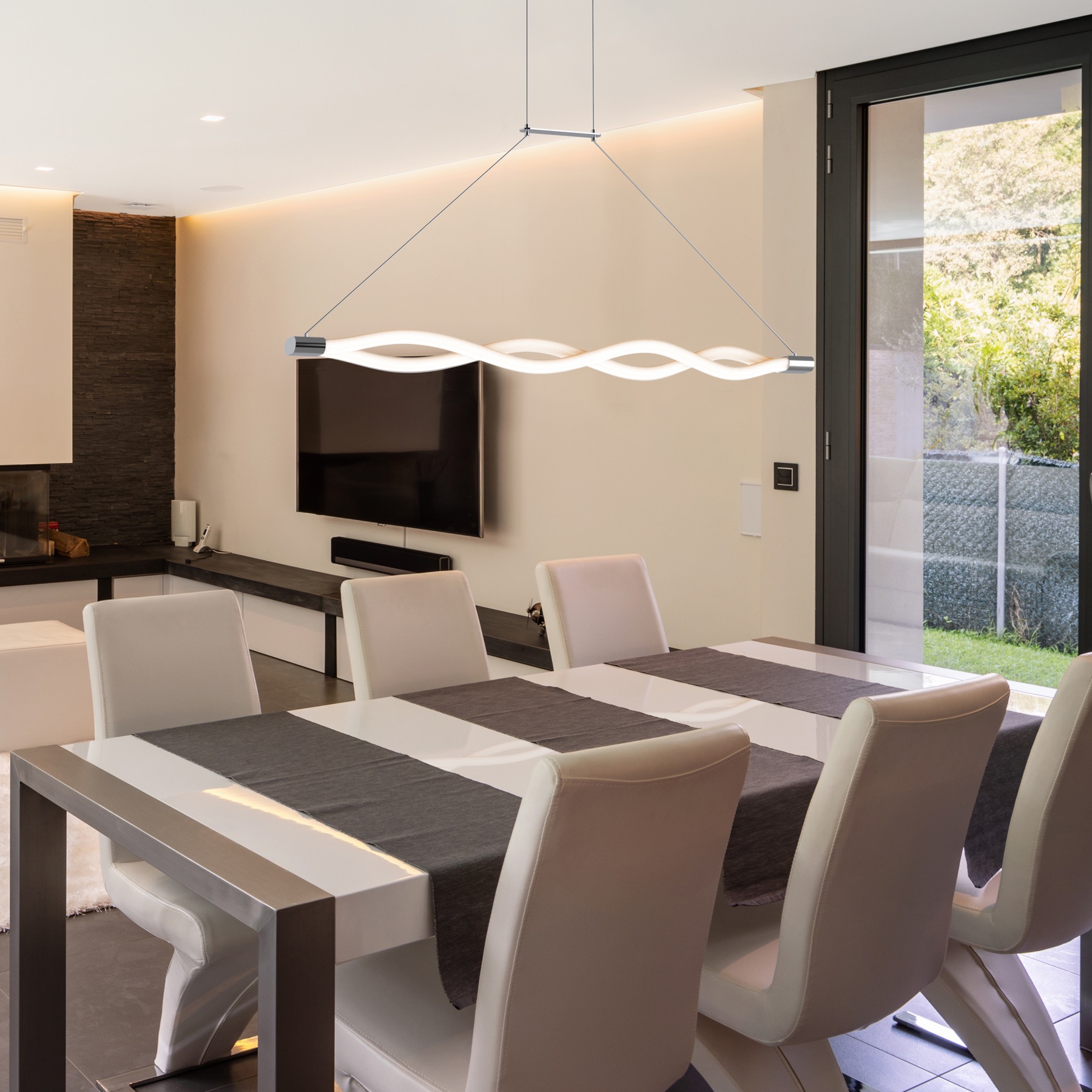 Подвесной светодиодный светильник Mantra Line 6612