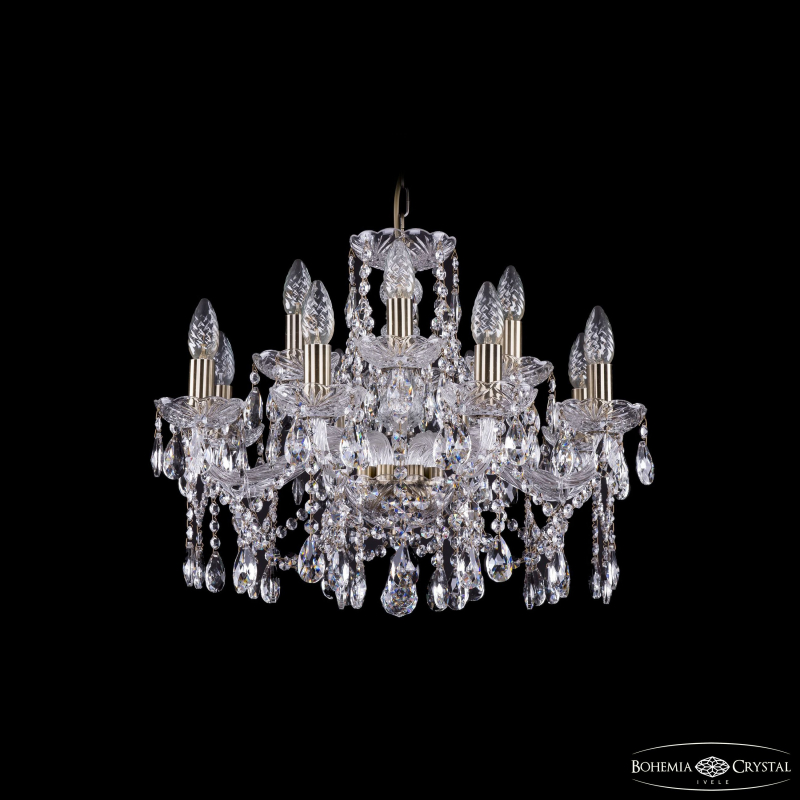 Подвесная люстра Bohemia Ivele Crystal 1413/8+4/200 Pa