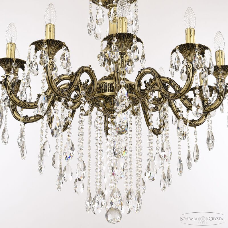 Подвесная люстра Bohemia Ivele Crystal AL79101/10/250 B AGB