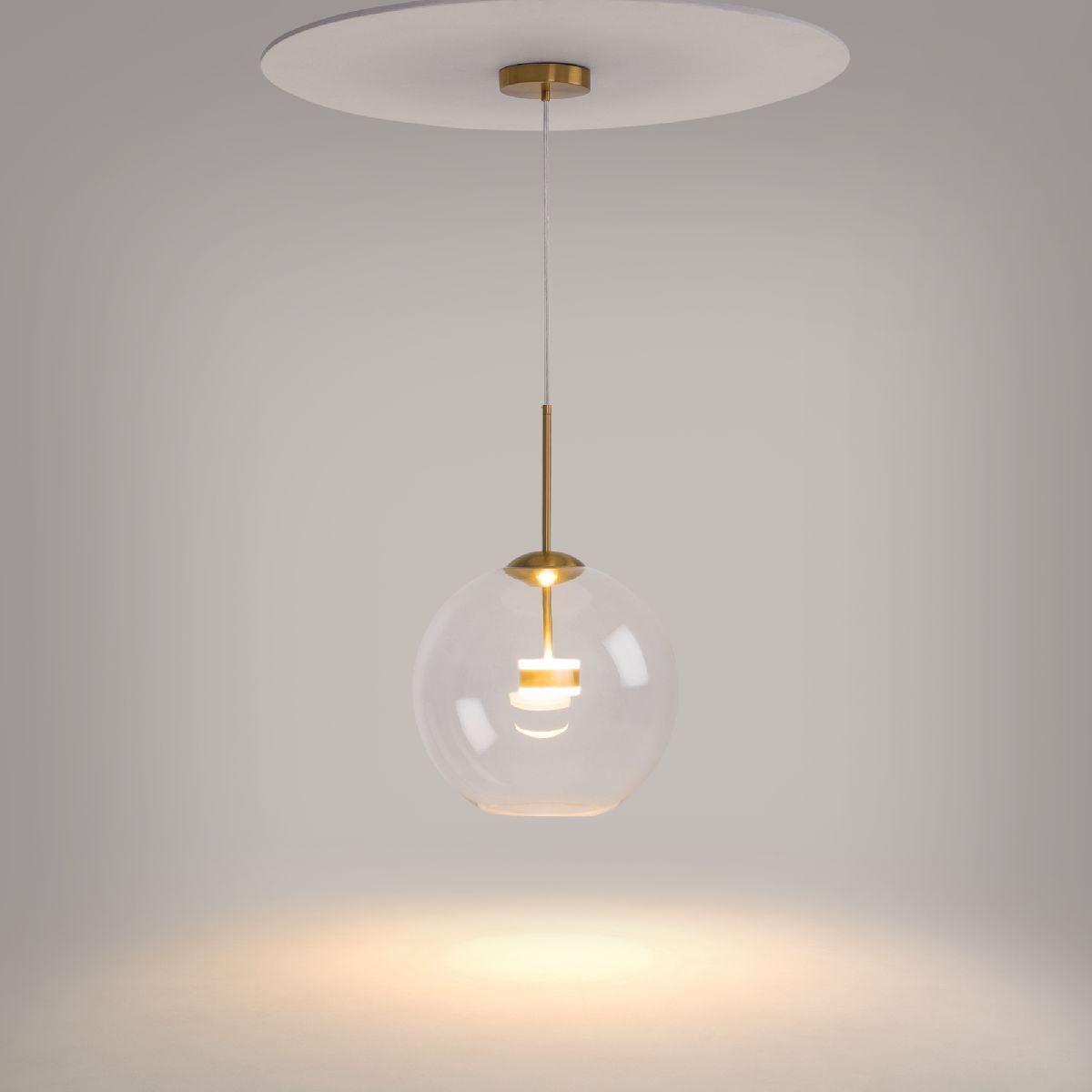 Подвесной светодиодный светильник Maytoni Cometa MOD056PL-L12G3K