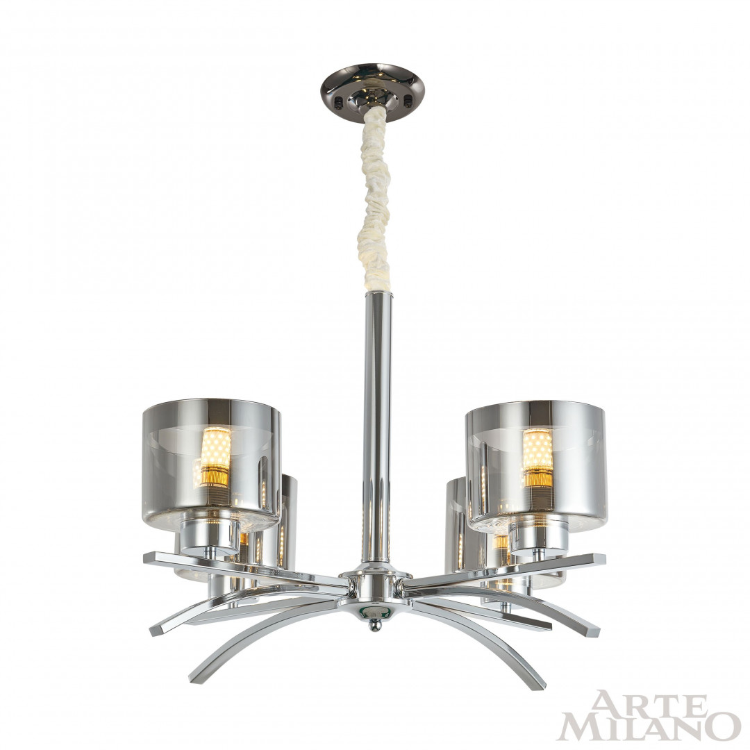 Подвесная люстра Arte Milano Neapolis 278207/4 Ni