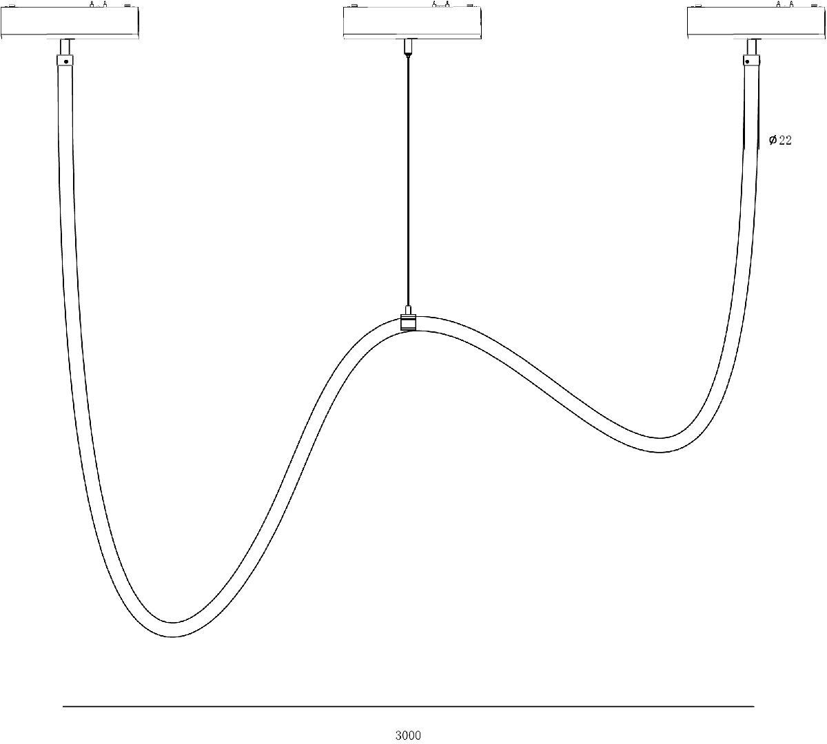 Трековый светильник SWG PRO SL-SLIM-360BL-42-CCT 022106