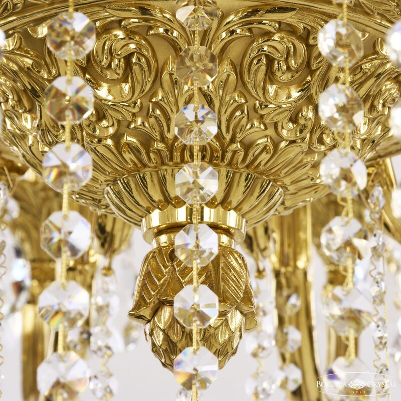 Подвесная люстра Bohemia Ivele Crystal Verona 72101/16/360 B G