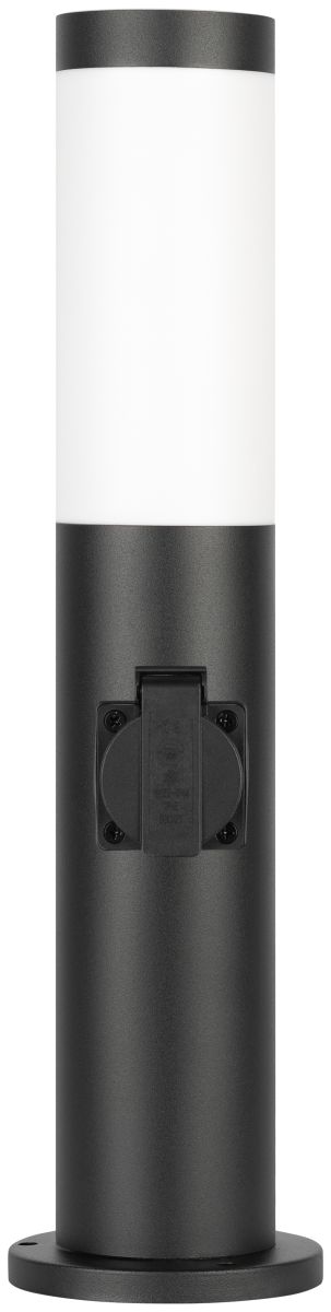 Ландшафтный светильник ЭРА Беллона GBF-103-1-BL-0450 230В Е27 IP54 черный с розеткой Б0071047