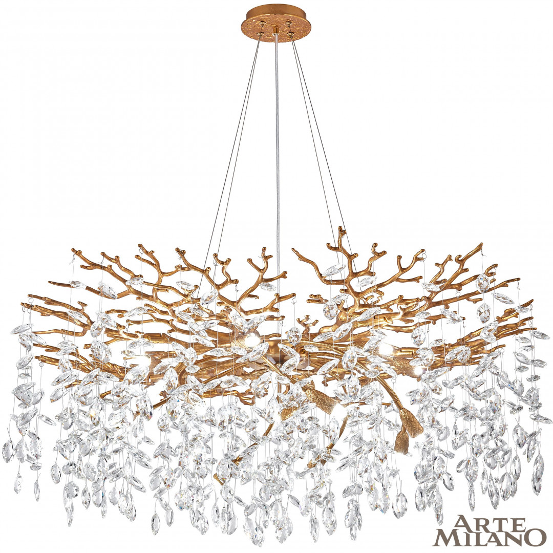 Подвесная люстра Arte Milano Milan 231901/D1000/14/B Pa
