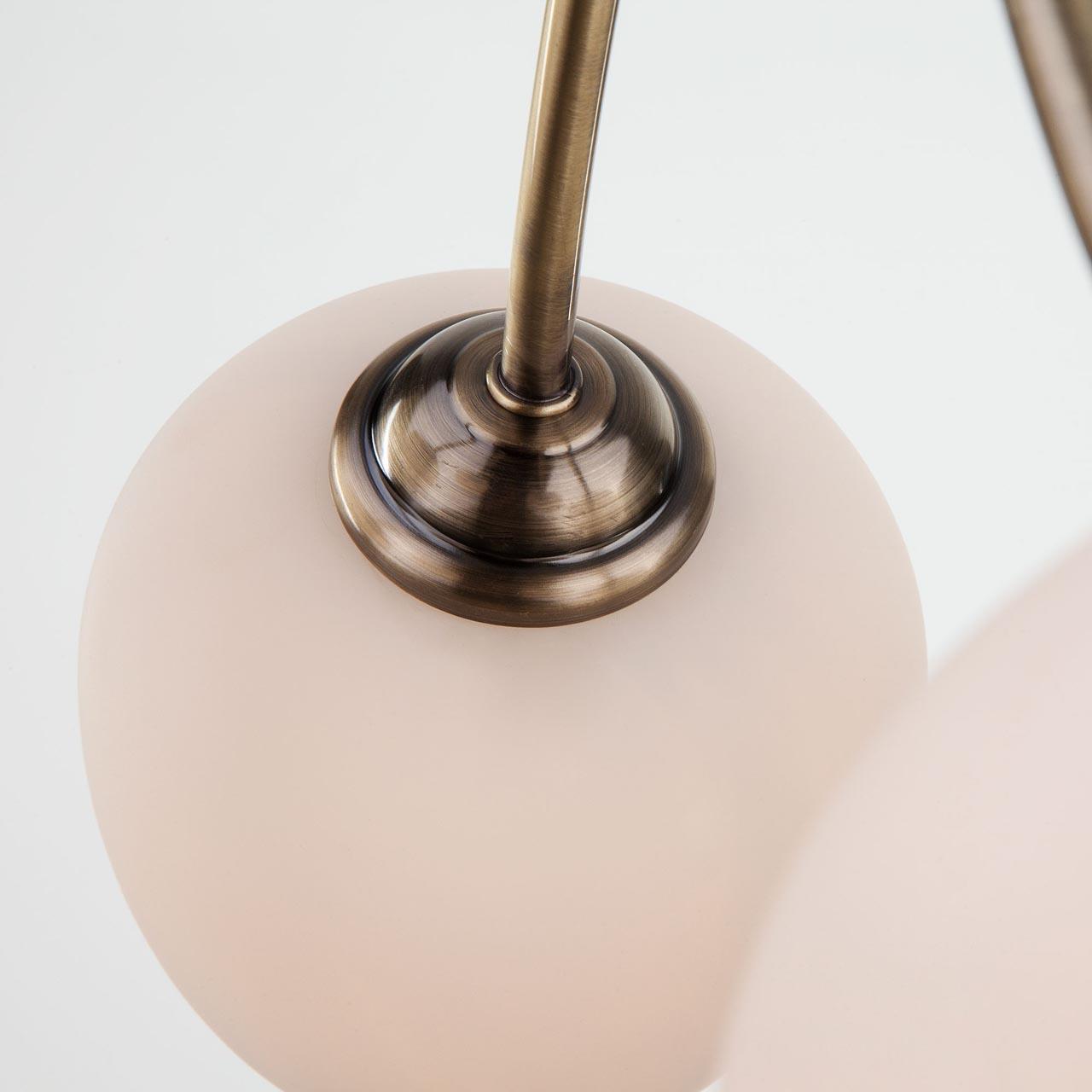 Подвесная люстра Eurosvet Carol 30123/5 античная бронза