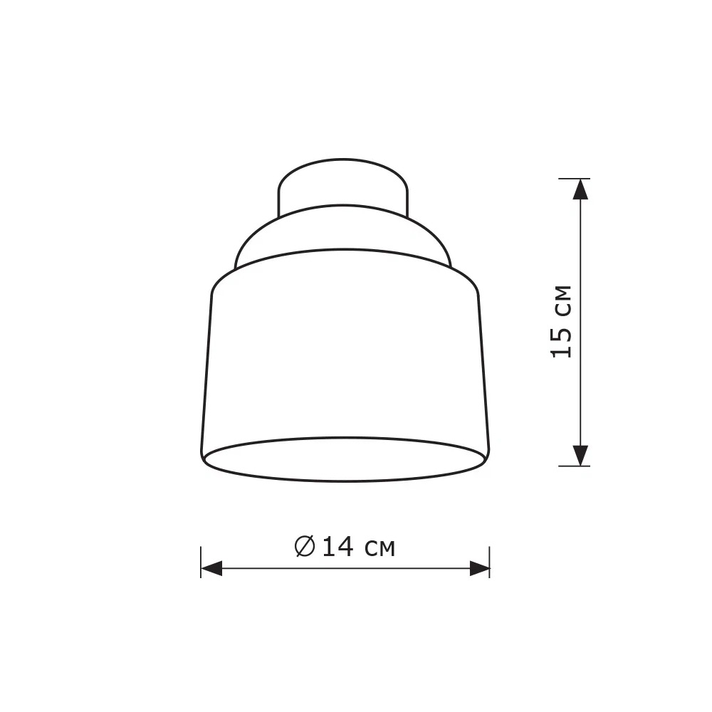 Потолочный светильник LightHall Luxor LH012166