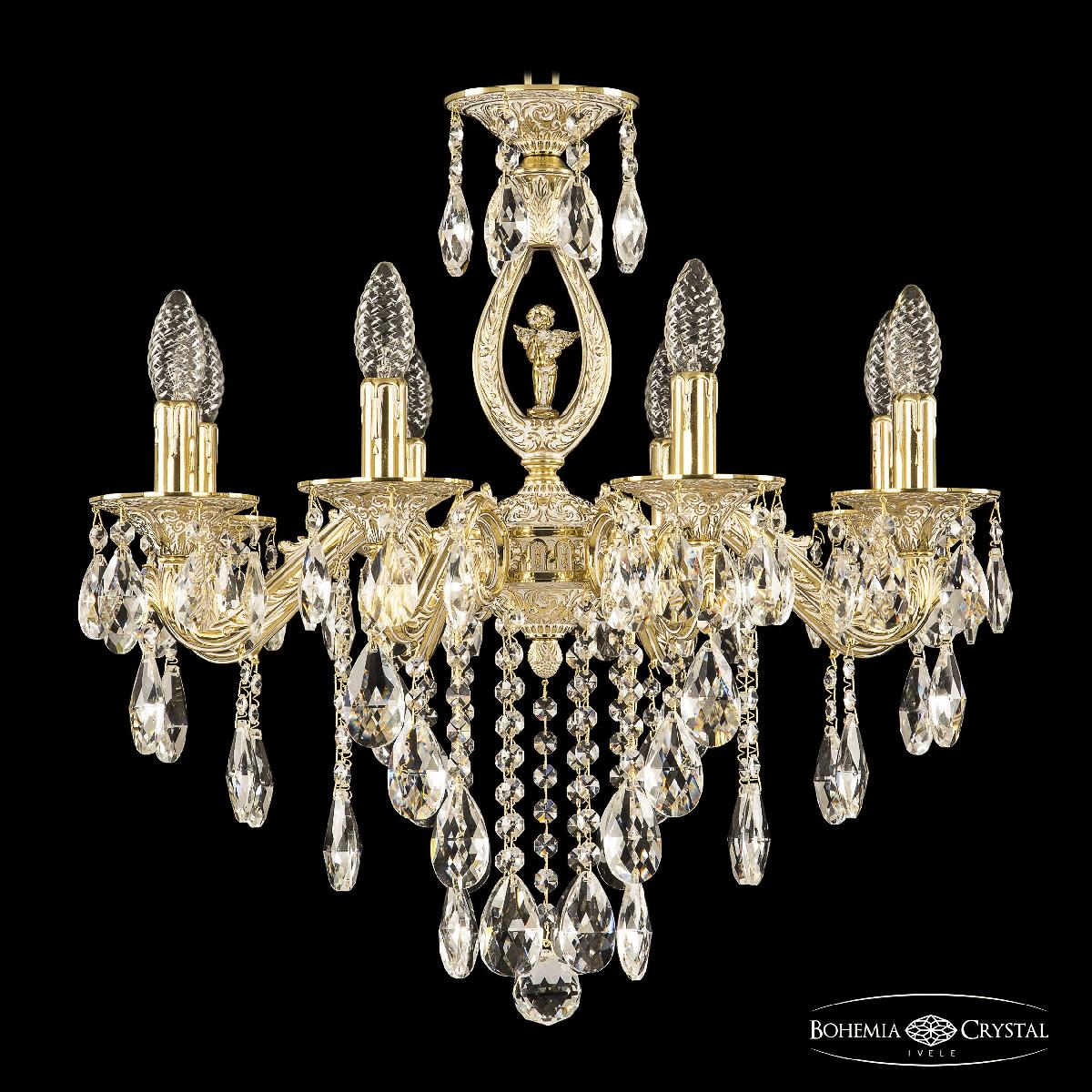 Подвесная люстра Bohemia Ivele Crystal Florence 71402/8/175 B GW FA10S