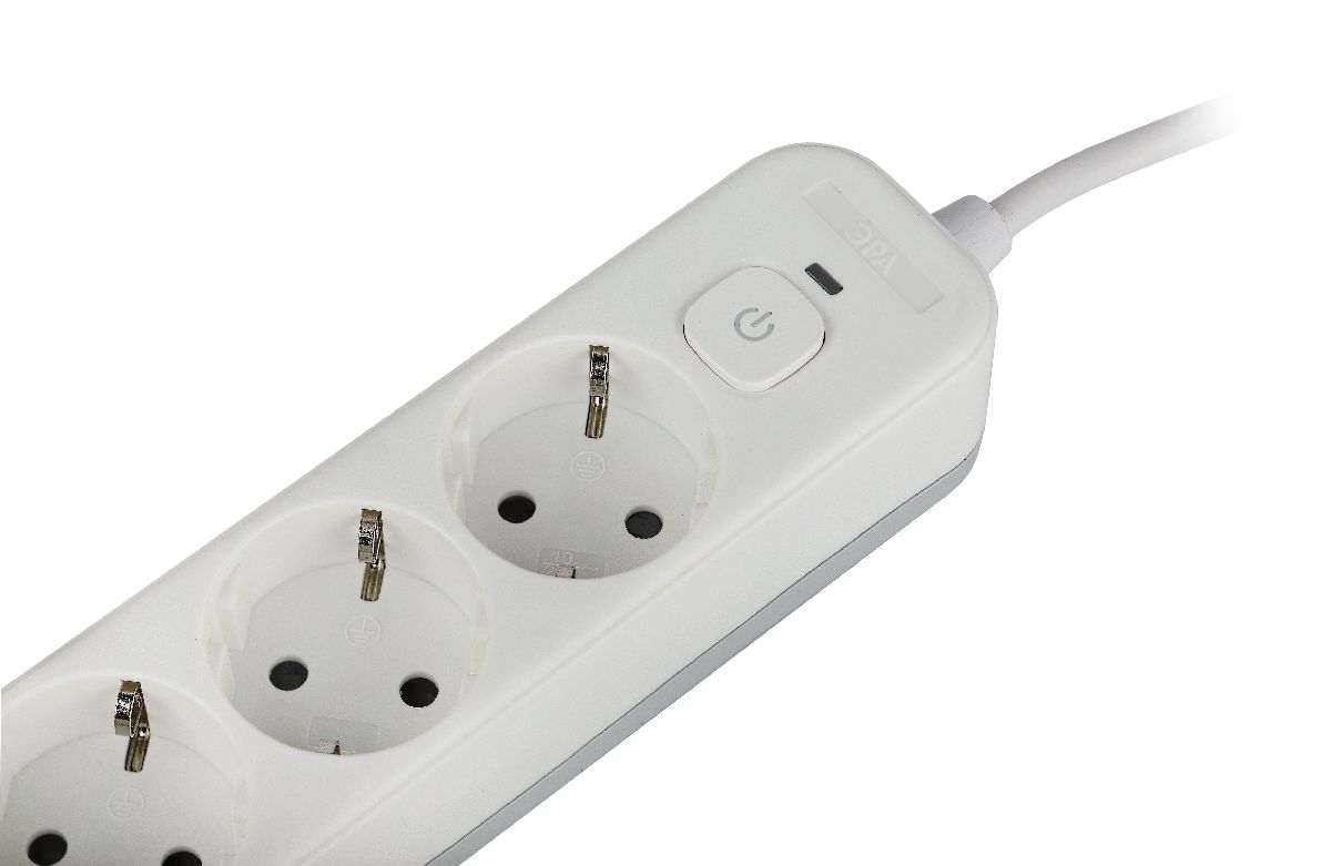 Сетевой фильтр Эра USF-4es-3m-2xUSBAC-W Б0059573