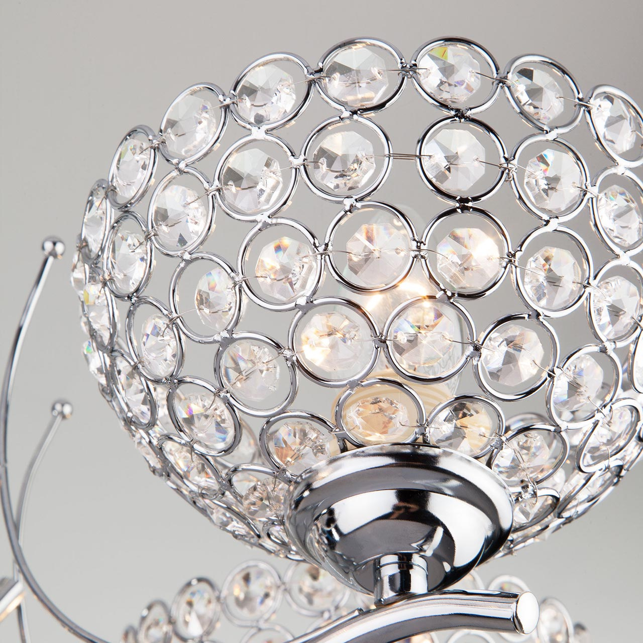 Подвесная люстра Eurosvet Mirage 30119/5 хром