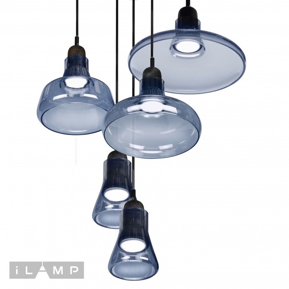 Подвесной светильник iLamp Puro AP9006-5 BL