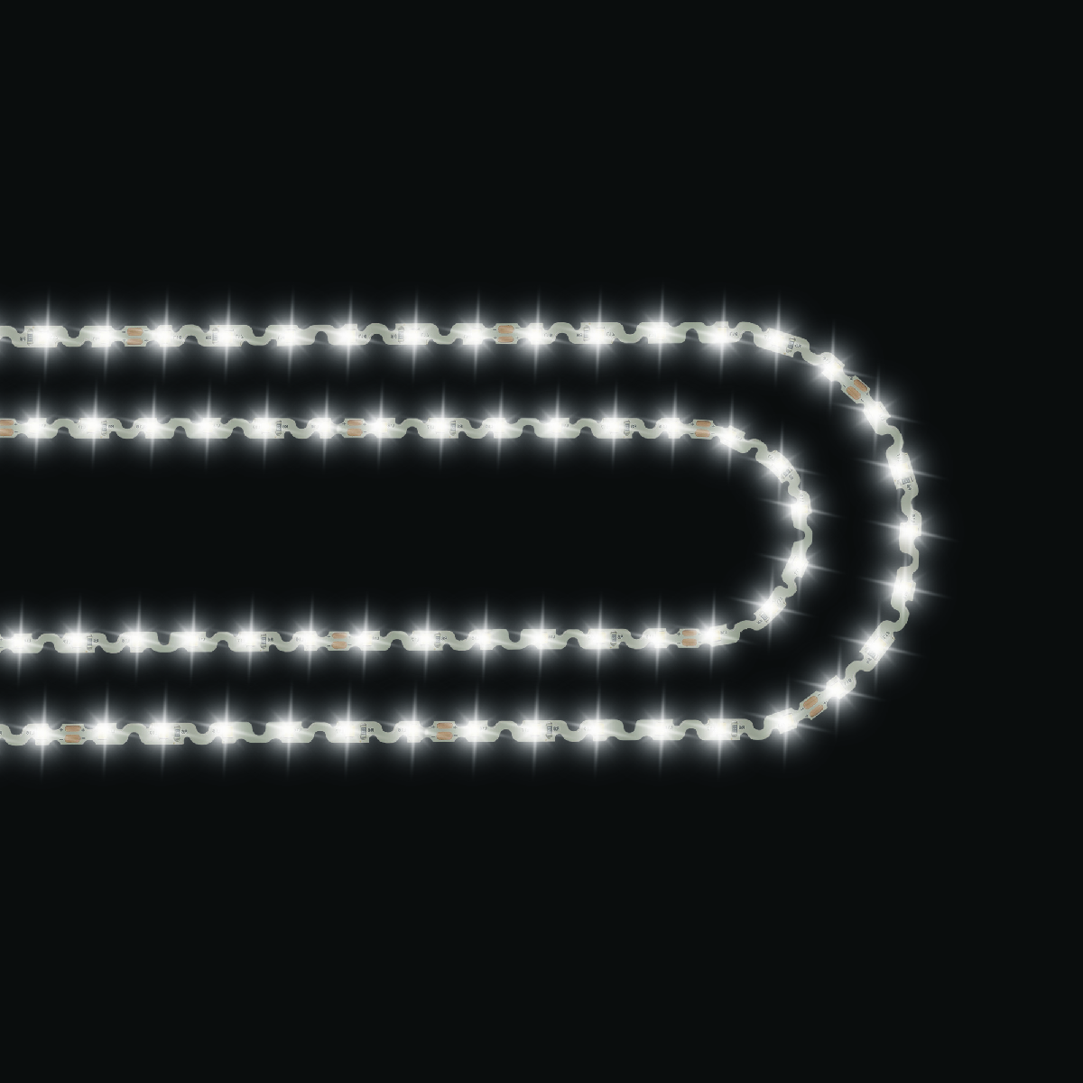 Светодиодная лента Apeyron 24В 8Вт/м smd2835 60д/м IP20 700Лм/м 5м 4000К 00-350