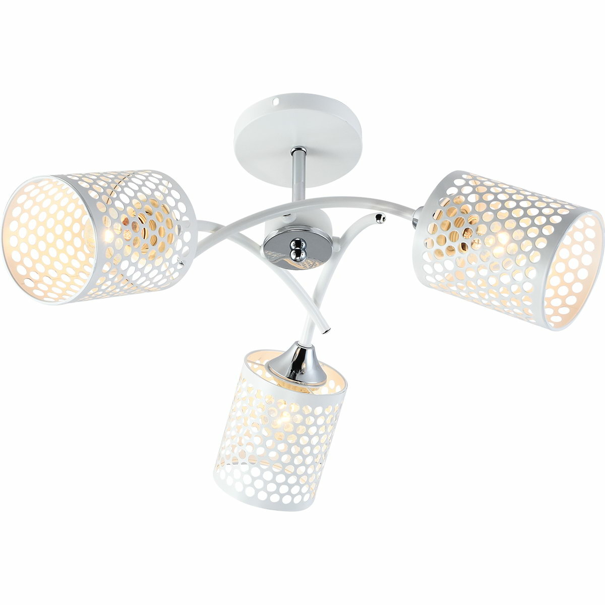 Люстра на штанге Reluce 01332-0.3-03 WH+CR