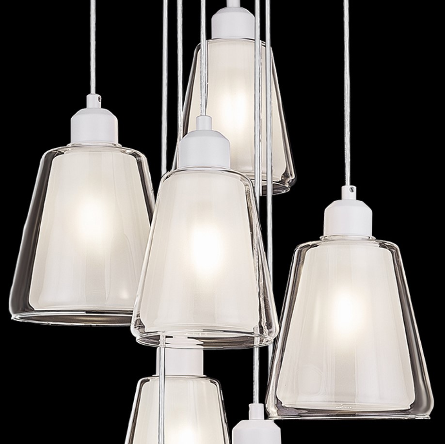 Каскадная люстра 33 Идеи PND180.08.01.001.WH-M38TR