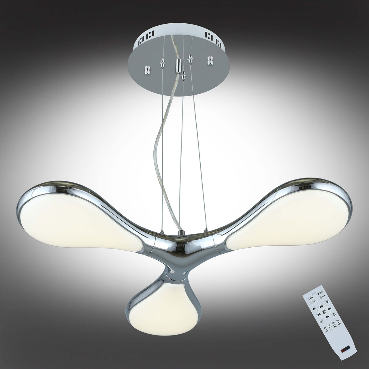 Подвесная светодиодная люстра Omnilux Bovalino OML-18003-24