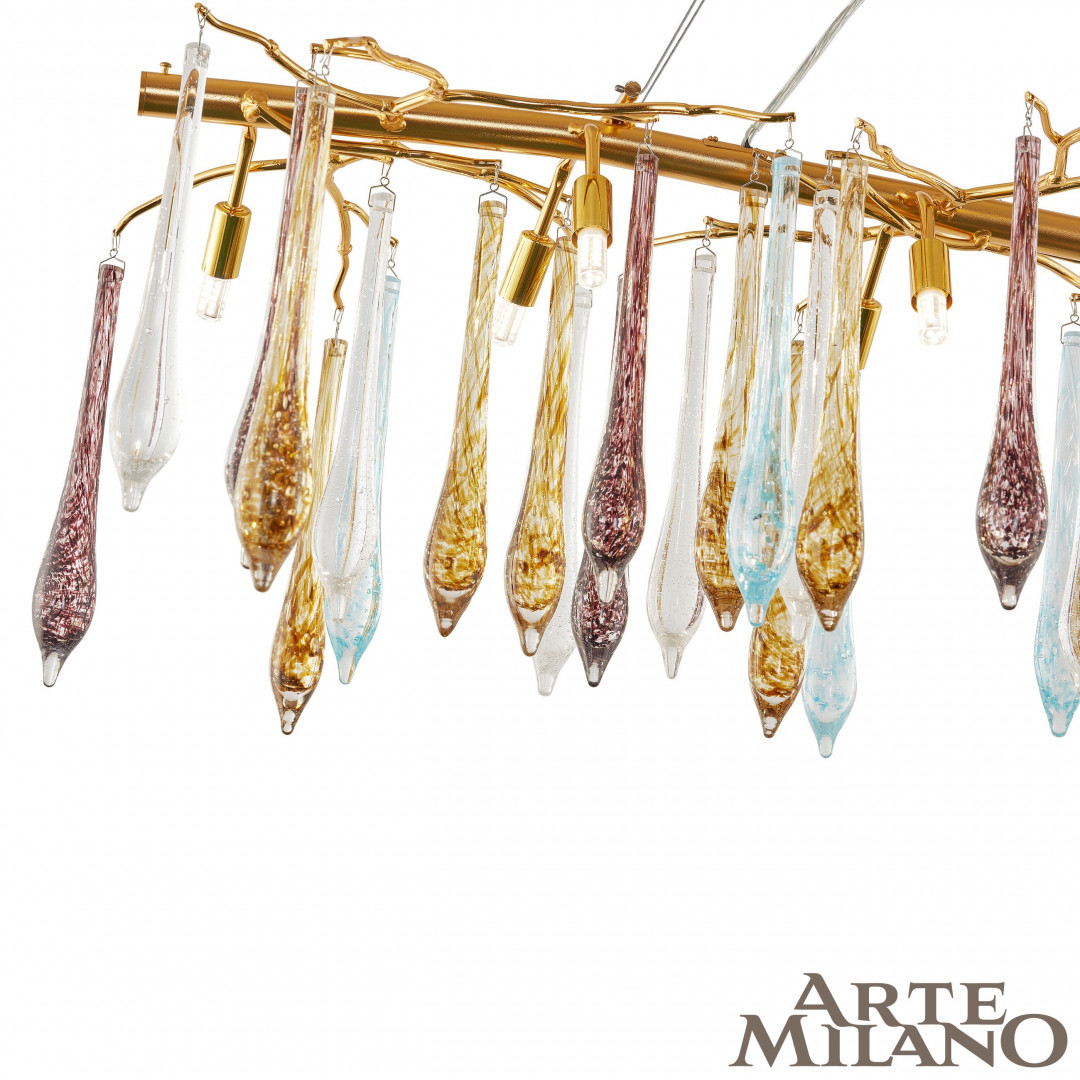 Подвесная люстра Arte Milano 500.L1200.W500.H350.G9.8 G