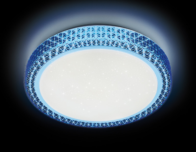 Накладная люстра Ambrella Light F85 BL 48W D400