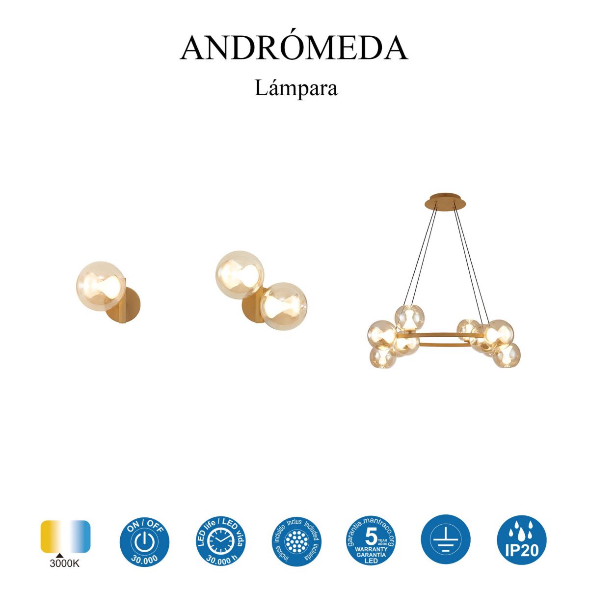 Бра Mantra Andromeda 9554