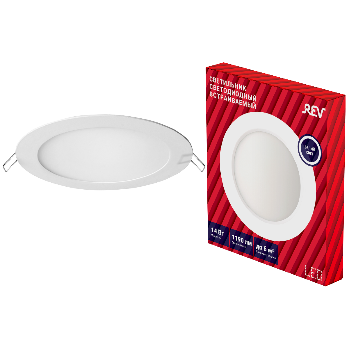 Встраиваемый светильник REV Superslim Round 28945 6