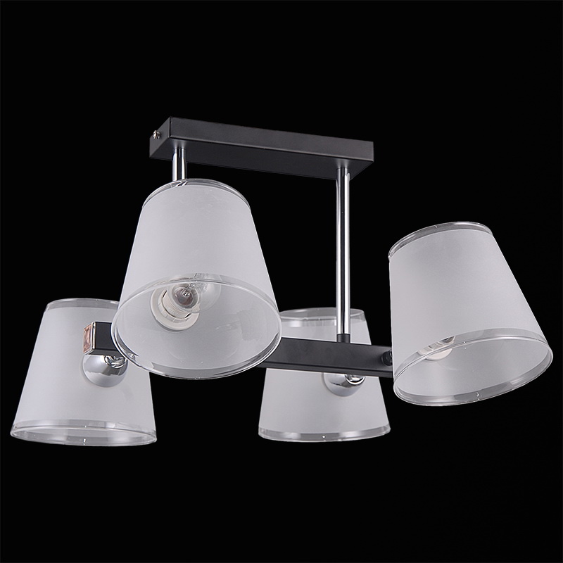 Люстра на штанге Illumico IL9631-4CSQ-79 BK